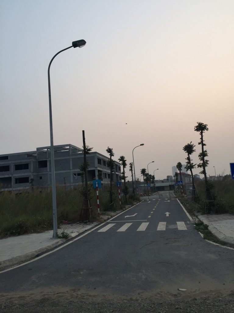 Tiến độ đất dịch vụ Tây Tựu