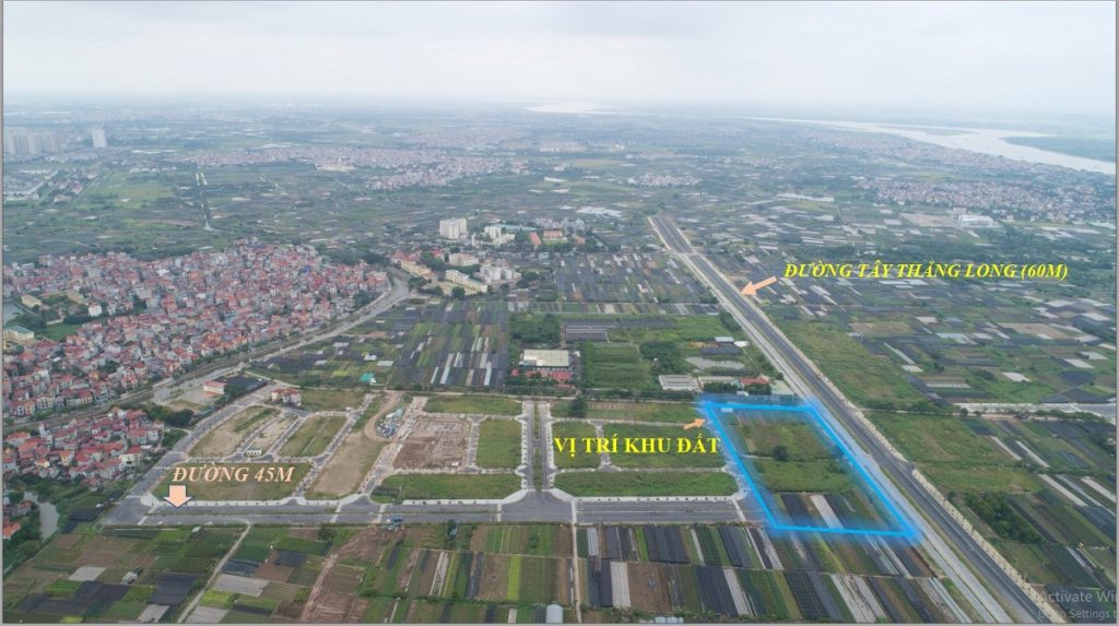 Khu đô thị Tây Tựu đang nổi lên với những quy hoạch tổng thể, bài bản