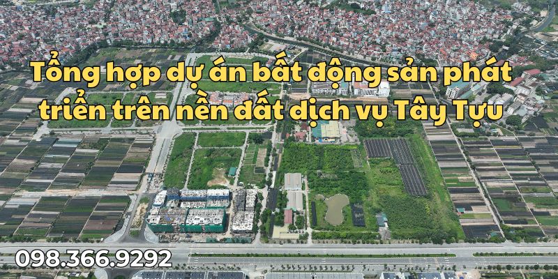 Đất nền dịch vụ Tây Tựu