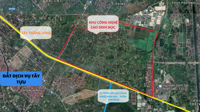 Khu công nghệ cao sinh học Hà Nội sẽ khiến thị trường bất động sản Tây Tựu trở nên sôi động hơn bao giờ hết