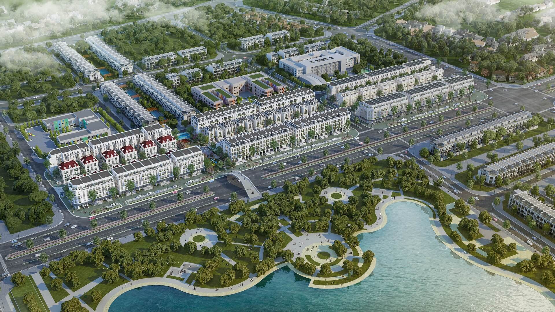 Hệ thống tiện ích ngoại khu xung quanh khu đô thị Tây Tựu