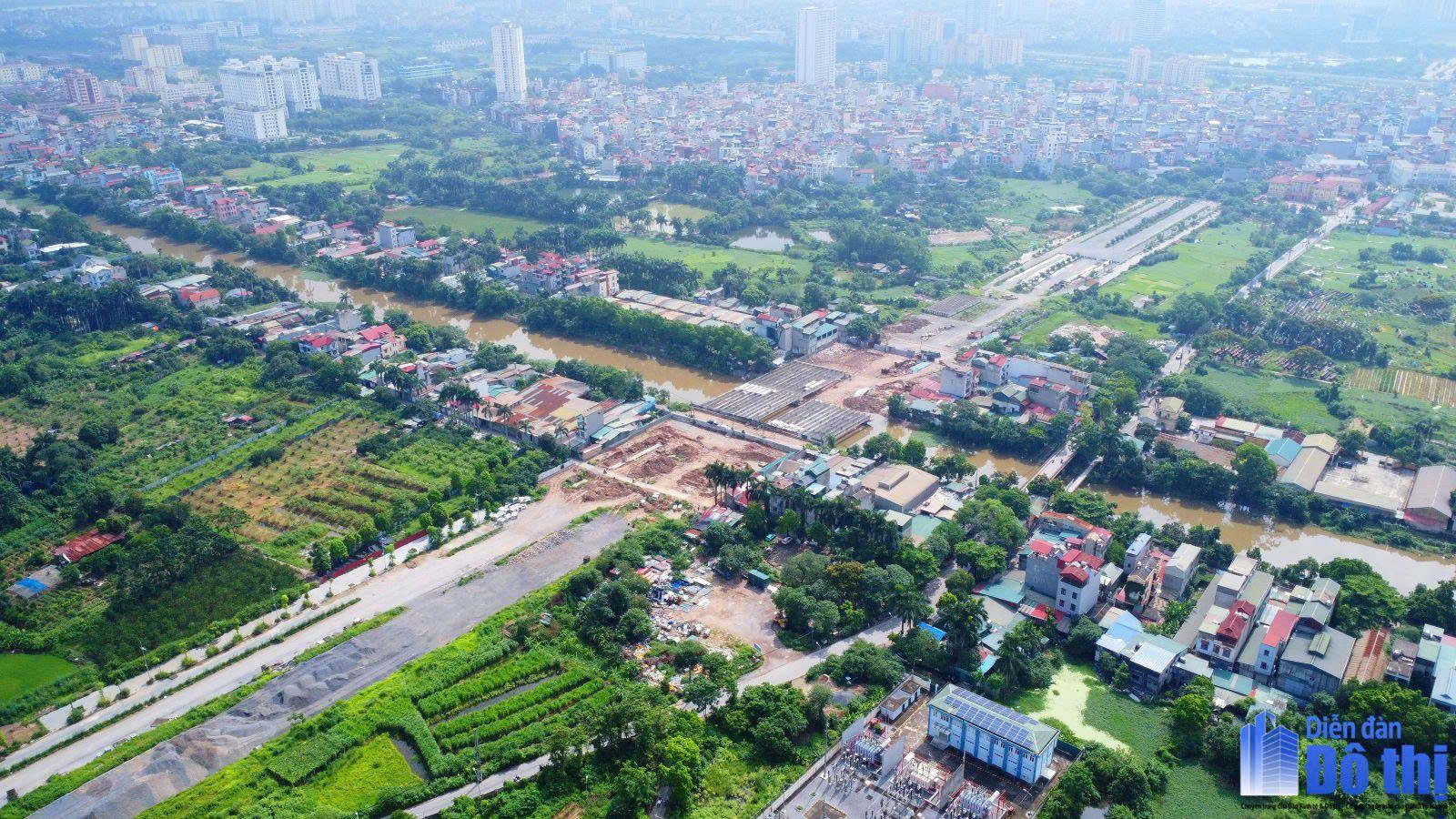 tiến độ thi công đại lộ tây thăng long